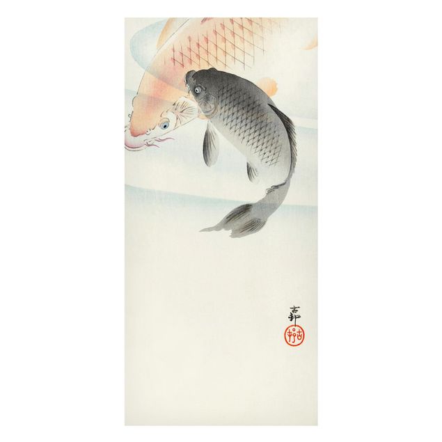 Tavlor fisk Vintage Illustration Asian Fish L