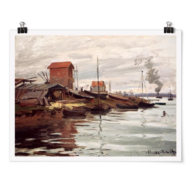 Konststilar Claude Monet - The Seine At Petit-Gennevilliers