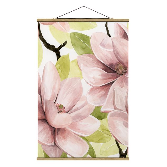 Tavlor modernt Magnolia Blushing II