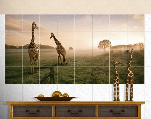 Kök dekoration Surreal Giraffes