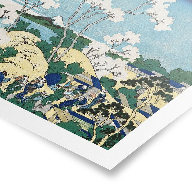 Posters konstutskrifter Katsushika Hokusai - The Fuji Of Gotenyama