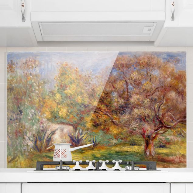 Kök dekoration Auguste Renoir - Garden With Olive Trees
