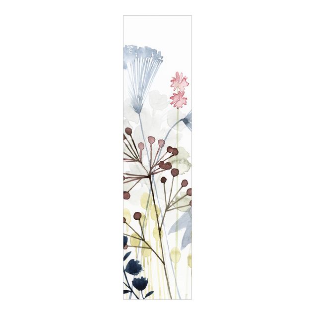 Panelgardiner blommor  Wildflower Watercolour I