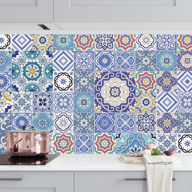 Kök dekoration Backsplash - Elaborate Portoguese Tiles