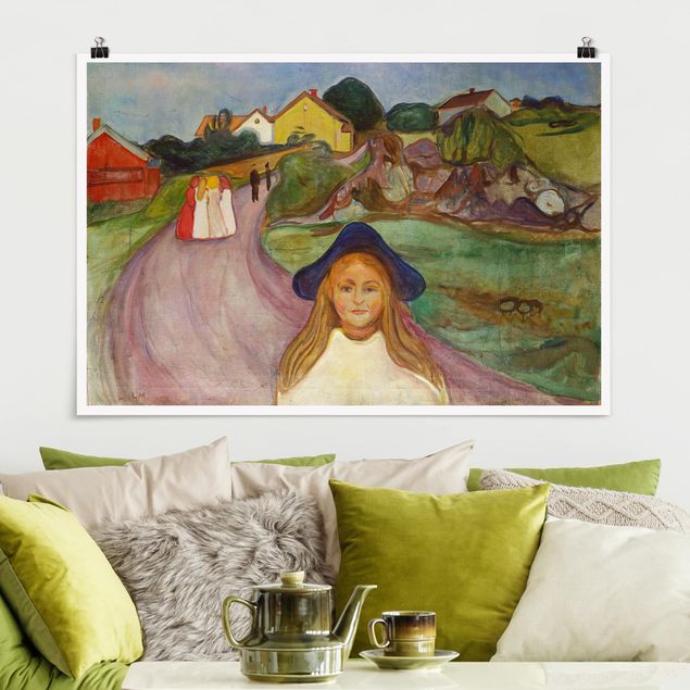 Konststilar Expressionism Edvard Munch - White Night