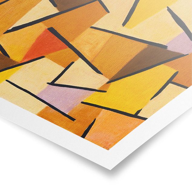 Posters abstrakt Paul Klee - Harmonized Fight