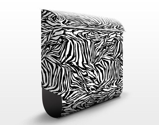 Brevlådor djur Zebra Pattern Design