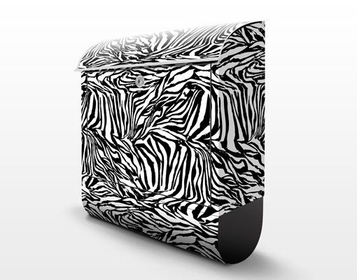Brevlådor Zebra Pattern Design