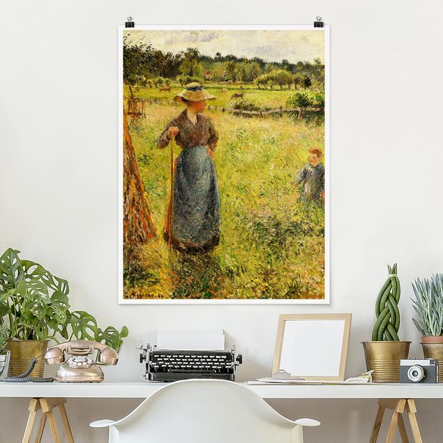 Kök dekoration Camille Pissarro - The Haymaker