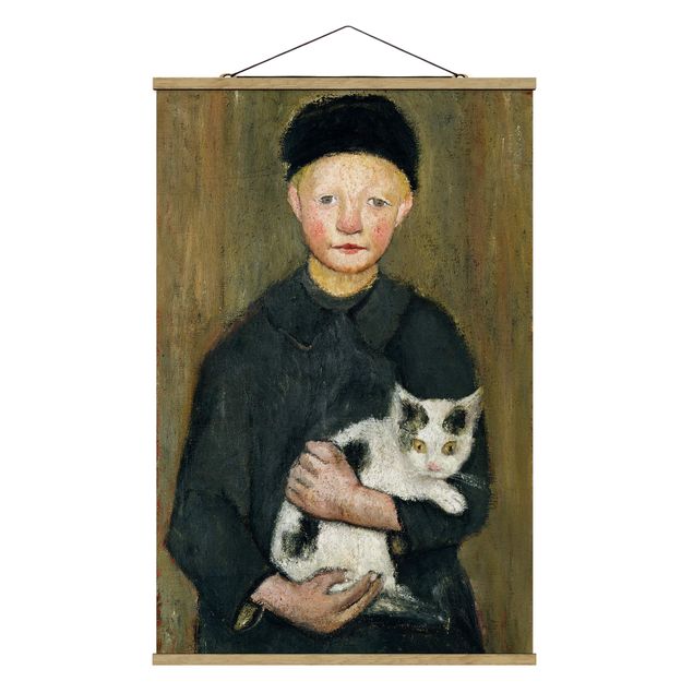 Konstutskrifter Paula Modersohn-Becker - Boy with Cat