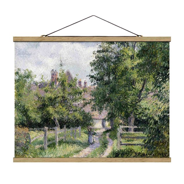 Konststilar Post Impressionism Camille Pissarro - Saint-Martin Near Gisors