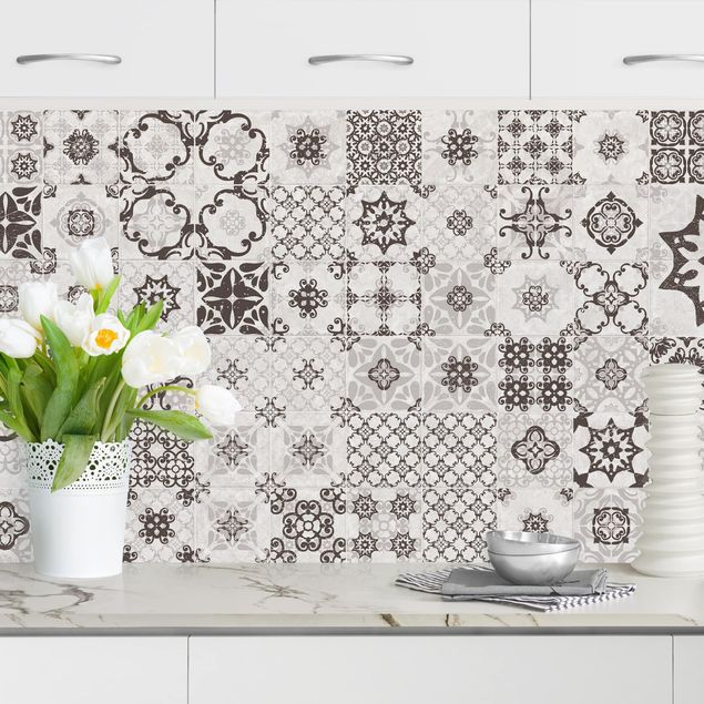 Kök dekoration Ceramic Tiles Agadir Grey