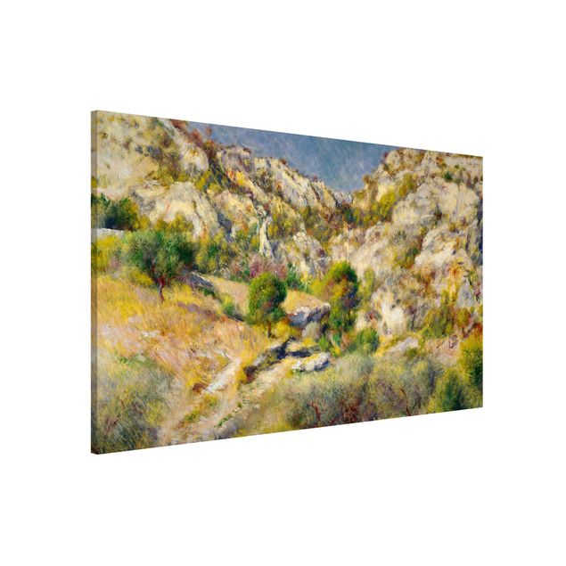 Konststilar Impressionism Auguste Renoir - Rock At Estaque
