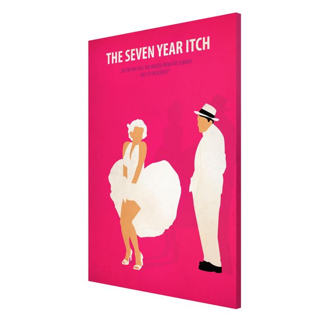 Tavlor porträtt Film Poster The Seven Year Itch