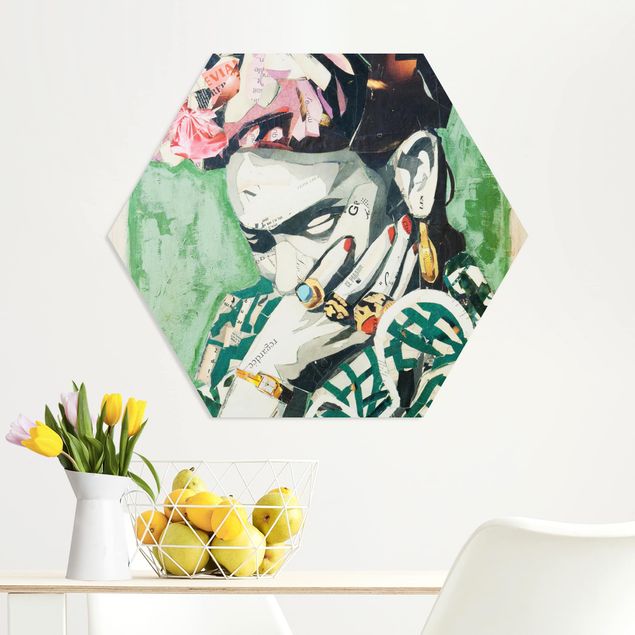 Kök dekoration Frida Kahlo - Collage No.3