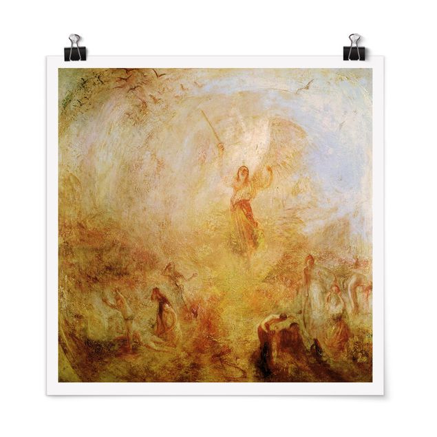 Konstutskrifter William Turner - The Angel Standing in the Sun