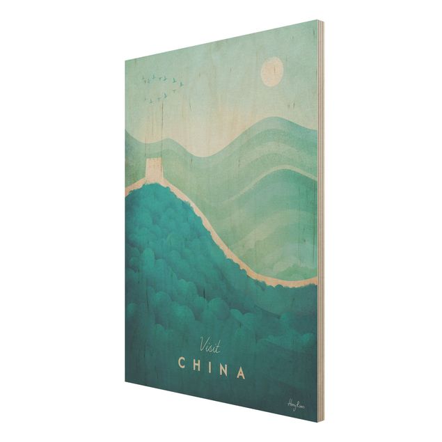 Tavlor Henry Rivers Travel Poster - China