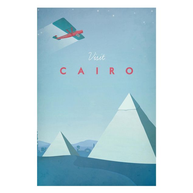 Tavlor arkitektur och skyline Travel Poster - Cairo