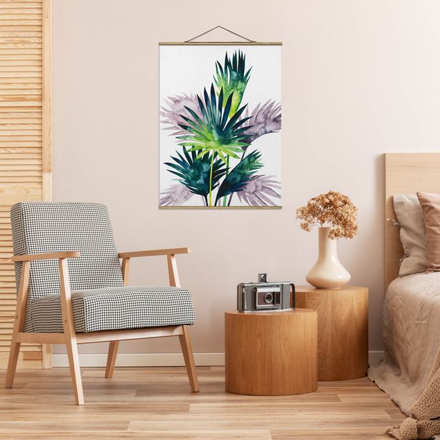 Tavlor blommor  Exotic Foliage - Fan Palm