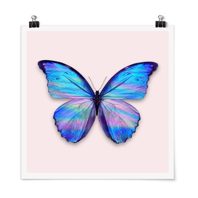Tavlor fjärilar Holographic Butterfly