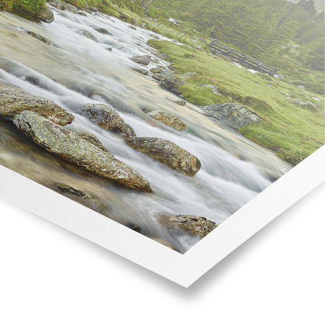 Posters landskap Debanttal Hohe Tauern National Park