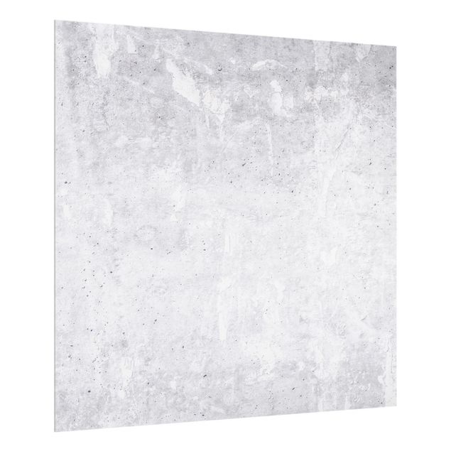 stänkskydd kök glas Light Grey Concrete Pattern