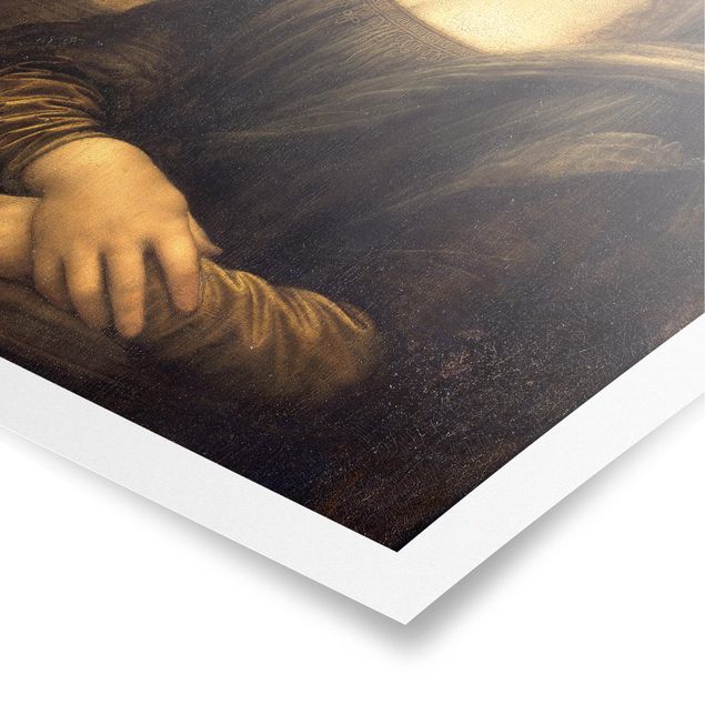Posters konstutskrifter Leonardo da Vinci - Mona Lisa