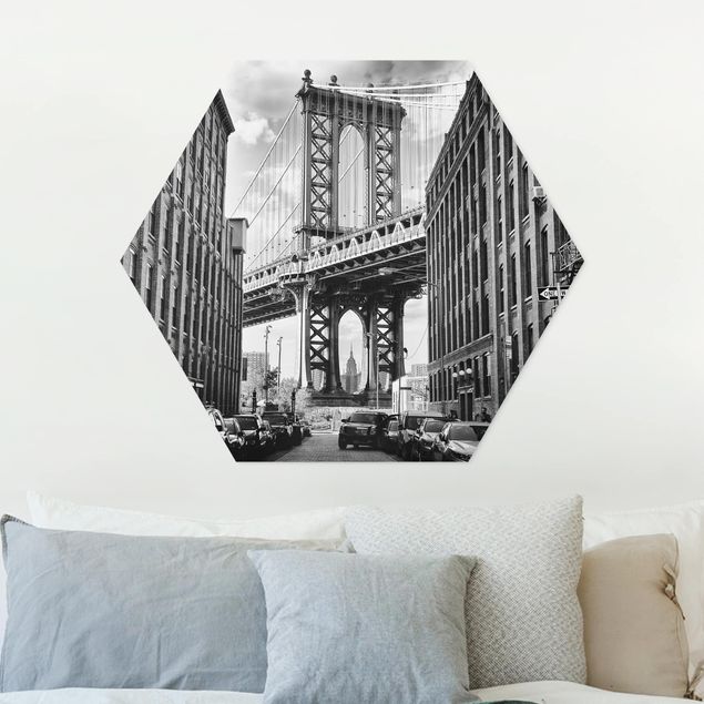 Tavlor New York Manhattan Bridge In America