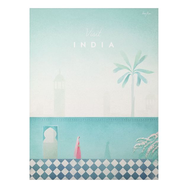 Kök dekoration Travel Poster - India