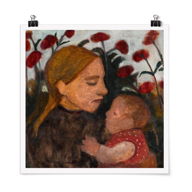 Konstutskrifter Paula Modersohn-Becker - Girl with Child