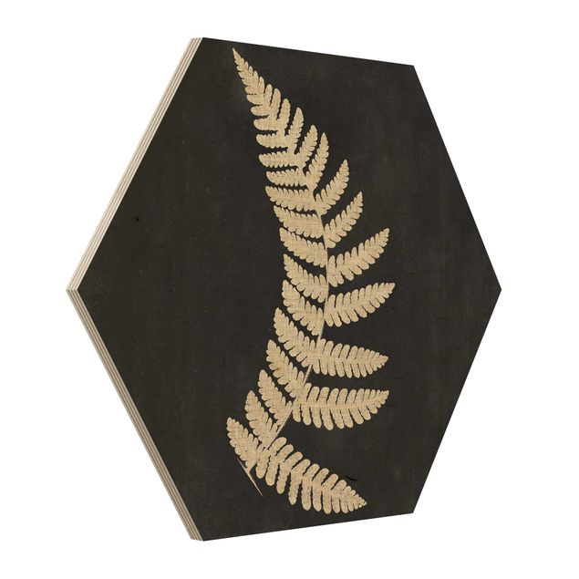 Tavlor Fern With Linen Structure IV