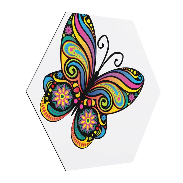 Tavlor andlig No.BP22 Mandala Butterfly