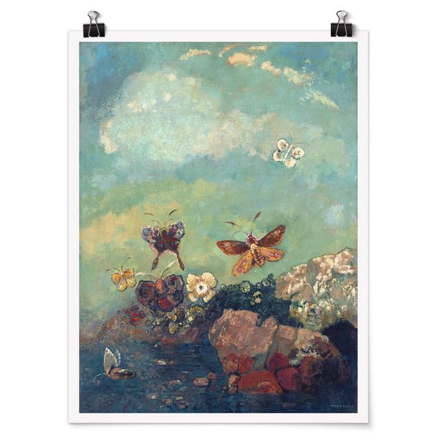 Konststilar Odilon Redon - Butterflies