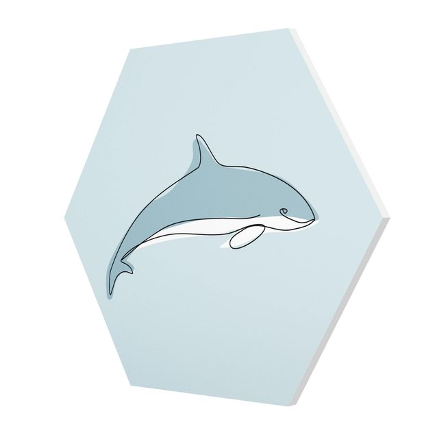 Tavlor Dolphin Line Art