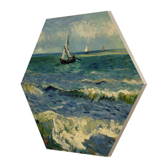 Konststilar Vincent Van Gogh - Seascape Near Les Saintes-Maries-De-La-Mer
