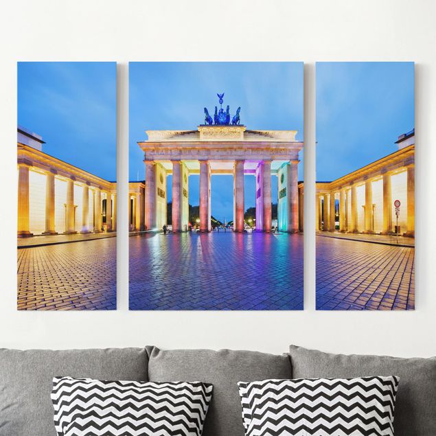 Kök dekoration Illuminated Brandenburg Gate