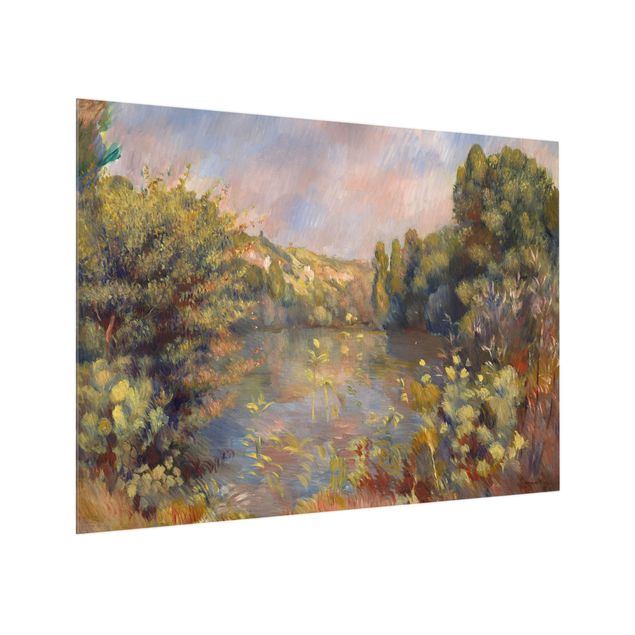 Konstutskrifter Auguste Renoir - Landscape With Lake