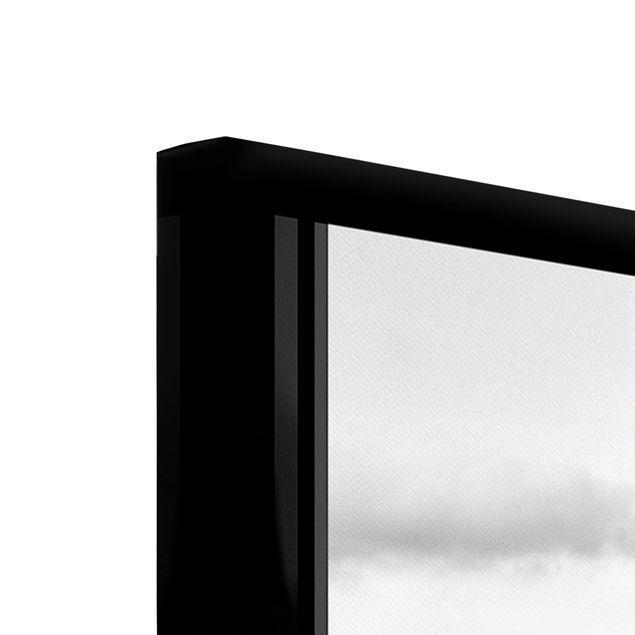 Tavlor Windows Overlooking New York Skyline Black And White