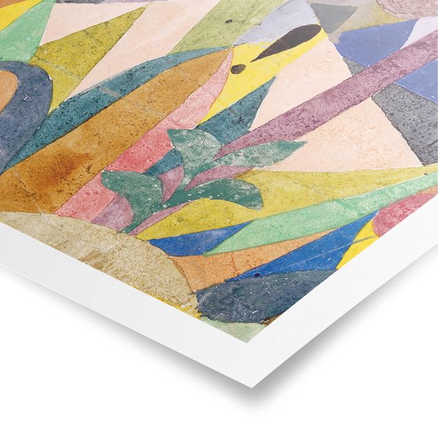 Posters konstutskrifter Paul Klee - Mild tropical Landscape