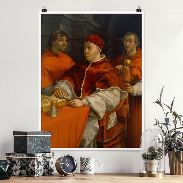 Konststilar Expressionism Raffael - Portrait of Pope Leo X