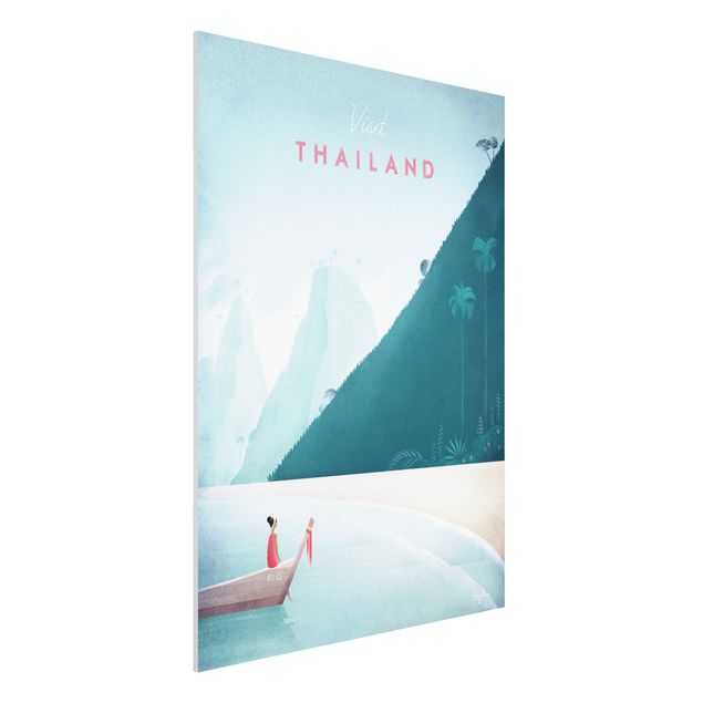 Kök dekoration Travel Poster - Thailand