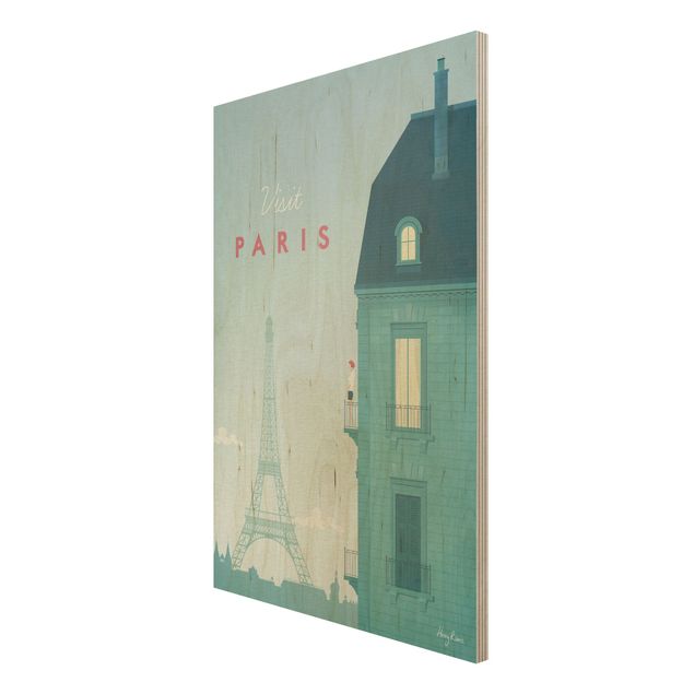 Tavlor Henry Rivers Travel Poster - Paris