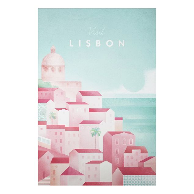 Tavlor landskap Travel Poster - Lisbon