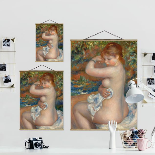 Tavlor konstutskrifter Auguste Renoir - After the Bath