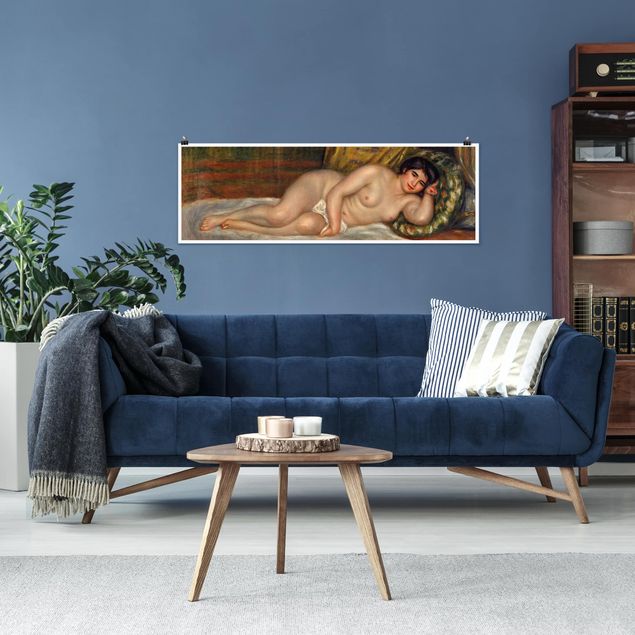 Konstutskrifter Auguste Renoir - Lying female Nude (Gabrielle)