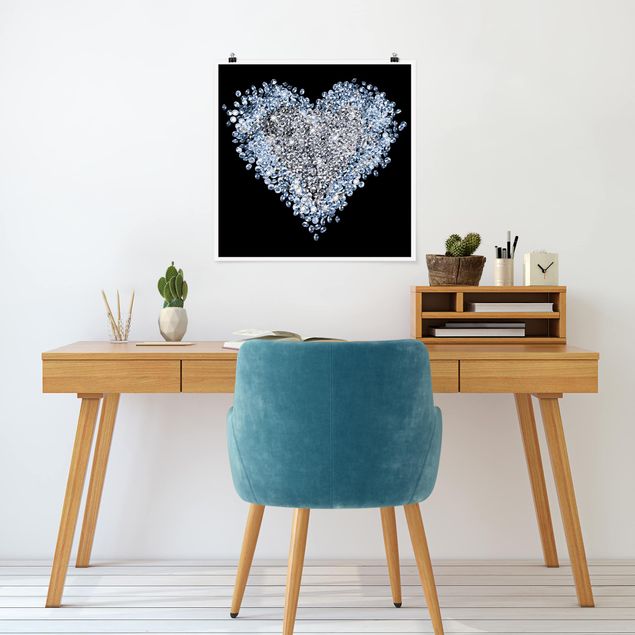 Kök dekoration Diamond Heart
