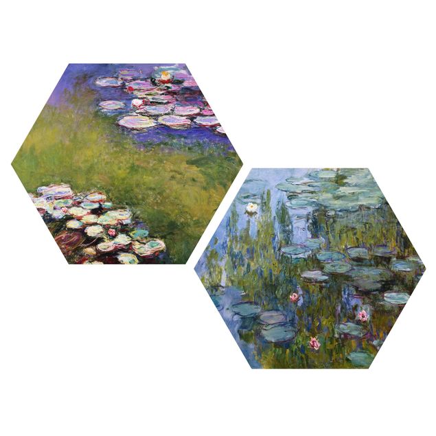 Konststilar Claude Monet - Water Lilies Set