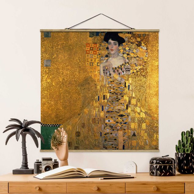 Konststilar Art Deco Gustav Klimt - Portrait Of Adele Bloch-Bauer I
