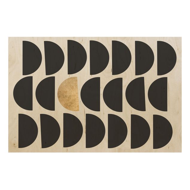 Tavlor Kubistika Geometrical Semicircle II