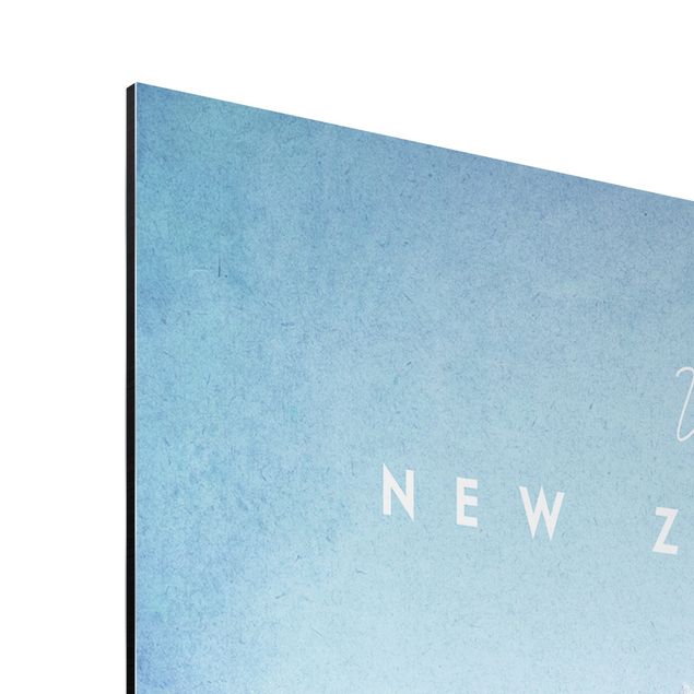 Tavlor arkitektur och skyline Travel Poster - New Zealand